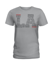 Louisiana cities Ladies T-Shirt tile