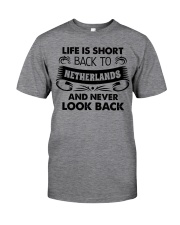 Back To Netherlands Classic T-Shirt front