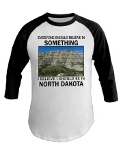 Should Be In North Dakota Baseball Tee tile