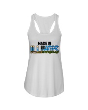 Made In Illinois Ladies Flowy Tank tile