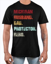 Michigan Dad Hero Classic T-Shirt apparel-classic-tshirt-lifestyle-front-97