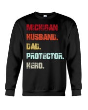 Michigan Dad Hero Crewneck Sweatshirt tile