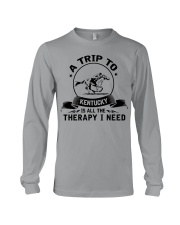A trip to Kentucky is therapy Long Sleeve Tee tile