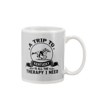 A trip to Kentucky is therapy Mug tile
