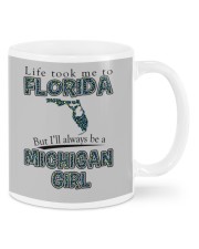 Michigan Girl Life Took Me To Florida Mugs tile