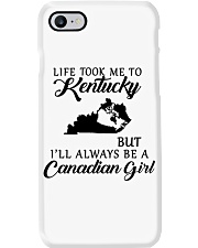 LIFE TOOK ME TO KENTUCKY BE A CANADIAN GIRL Phone Case tile