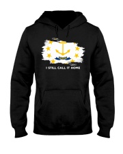 Flag Rhode Island I Still Call It Home Hooded Sweatshirt tile