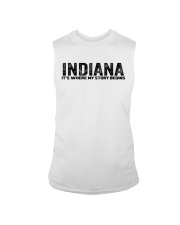 Indiana - My Story Begins Sleeveless Tee tile