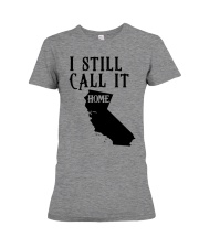 California i still call it home Premium Fit Ladies Tee tile