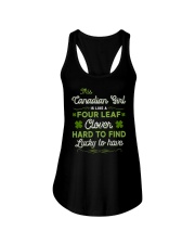 Lucky To Have - This Canadian Girl Ladies Flowy Tank tile