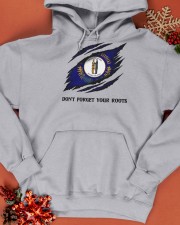 Don't Forget Your Roots - Kentucky Hooded Sweatshirt apparel-hooded-sweatshirt-lifestyle-front-65