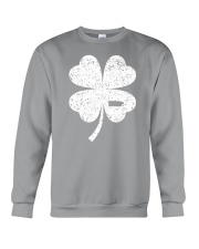 Puerto Rico Map - Four Leaf Clover Crewneck Sweatshirt tile