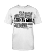 German girl cities Classic T-Shirt tile