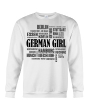 German girl cities Crewneck Sweatshirt tile