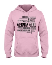 German girl cities Hooded Sweatshirt front