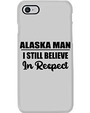Alaska Man I Still Believe In Respect Phone Case tile