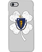 Flag Massachusetts Four Leaf Clover Phone Case tile