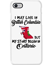 Began In Ontario - Live In British Columbia Phone Case tile