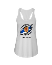 Flag Nova Scotia My Roots Ladies Flowy Tank tile