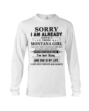 Taken By A Freaking - Montana Girl Long Sleeve Tee tile