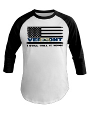Flag Vermont- Call It Home Baseball Tee tile