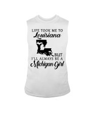 LIFE TOOK TO LOUISIANA BE A MICHIGAN GIRL Sleeveless Tee tile