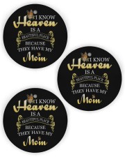 Heaven They Have My-Mom Circle Ornament (Wood tile