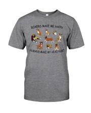 Boxers Make Me Happy Classic T-Shirt front