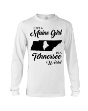MAINE GIRL IN TENNESSEE Long Sleeve Tee tile