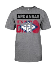 Arkansas It's In My DNA Classic T-Shirt front