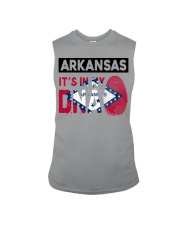 Arkansas It's In My DNA Sleeveless Tee tile