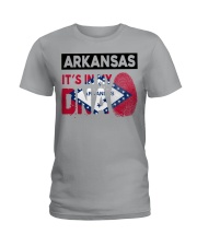 Arkansas It's In My DNA Ladies T-Shirt tile