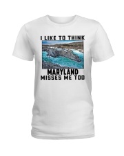 Maryland Misses Me Too Ladies T-Shirt tile