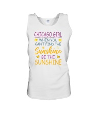 Chicago Girl- Be The Sunshine Unisex Tank tile