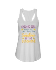 Chicago Girl- Be The Sunshine Ladies Flowy Tank tile