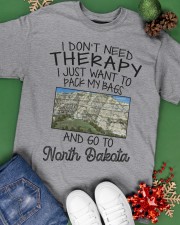 Pack My Bags - Go To North Dakota Classic T-Shirt apparel-classic-tshirt-lifestyle-back-69