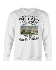 Pack My Bags - Go To North Dakota Crewneck Sweatshirt tile