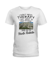 Pack My Bags - Go To North Dakota Ladies T-Shirt tile
