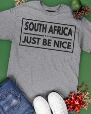 South Africa Just Be Nice Classic T-Shirt apparel-classic-tshirt-lifestyle-back-69