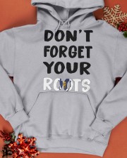 Massachusetts Flag Don't Forget Your Roots Hooded Sweatshirt apparel-hooded-sweatshirt-lifestyle-front-65