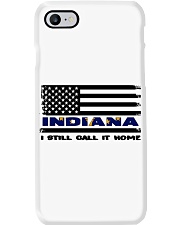 Flag Indiana- Call It Home Phone Case tile