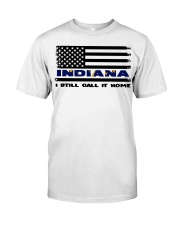 Flag Indiana- Call It Home Classic T-Shirt tile