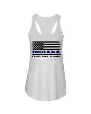 Flag Indiana- Call It Home Ladies Flowy Tank tile