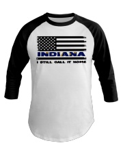 Flag Indiana- Call It Home Baseball Tee tile