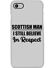 Scottish Man I Still Believe In Respect Phone Case tile