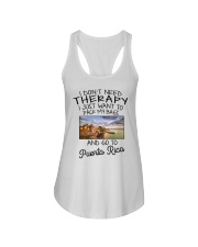 Pack My Bags - Go To Puerto Rico Ladies Flowy Tank tile