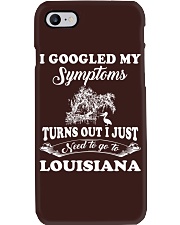 Google My Symptoms - Go To Louisiana Phone Case tile