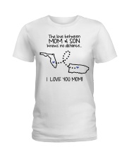 PUERTO RICO FLORIDA THE LOVE MOM AND SON Ladies T-Shirt tile