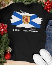 Flag Nova Scotia I Still Call It Home Classic T-Shirt apparel-classic-tshirt-lifestyle-front-81