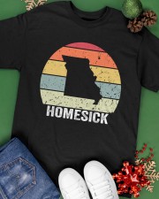 Vintage Homesick Missouri Classic T-Shirt apparel-classic-tshirt-lifestyle-back-69